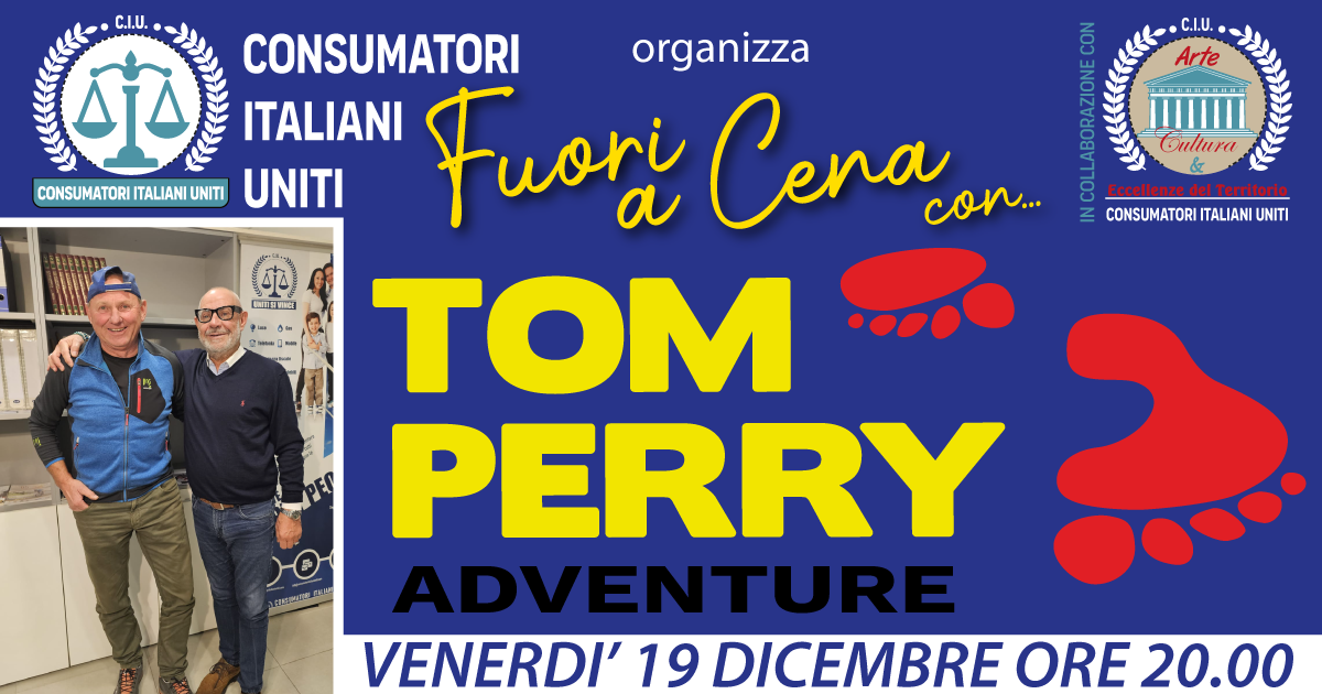Fuori a Cena con Tom Perry